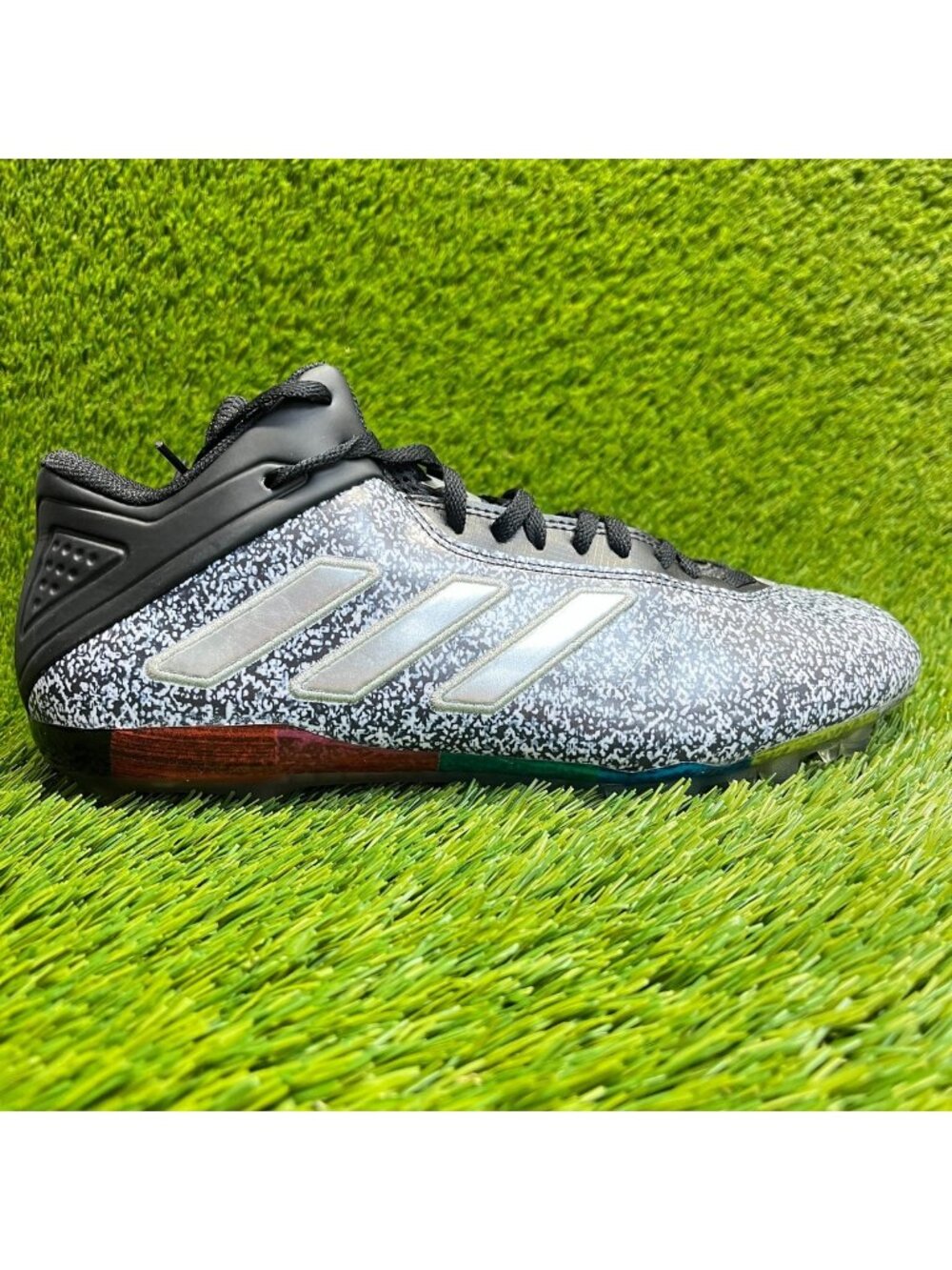Adidas Freak Ghost 20 Mens Size 10 Gray Black Running Athletic Football Cleats